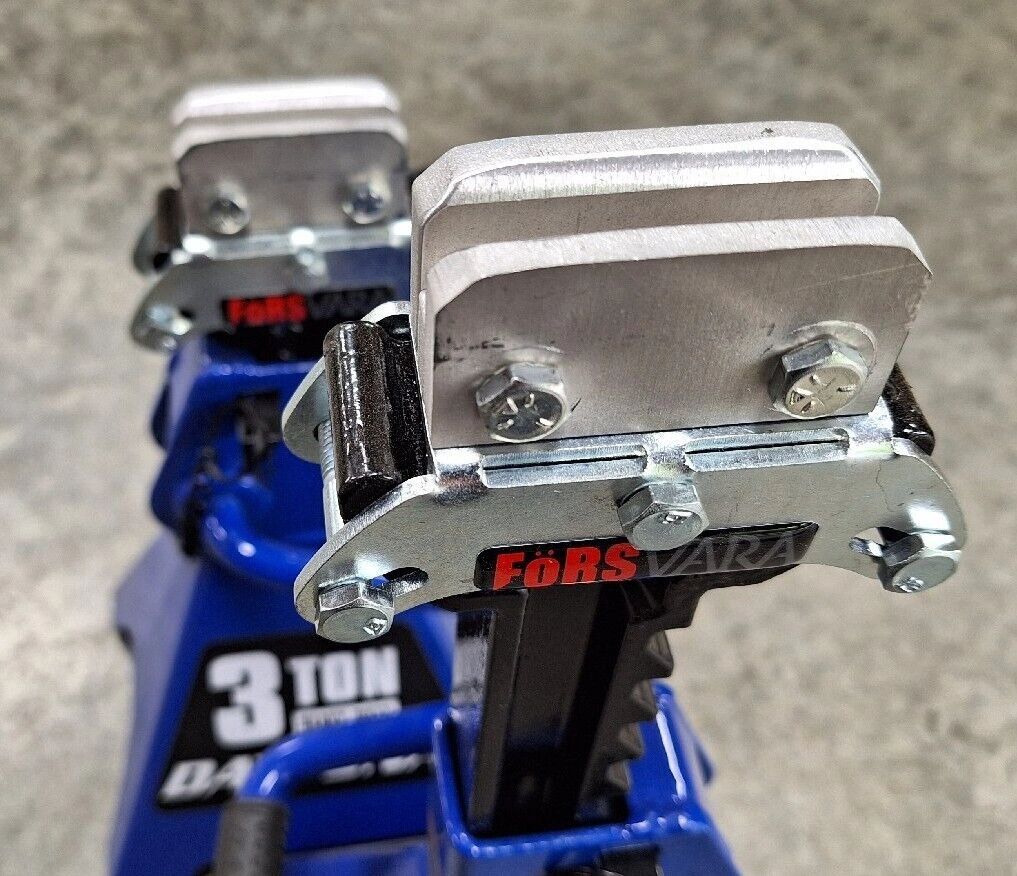 Jack stand adapters MEDIUM Unibody Pinch weld style fits GM Chevy, VW